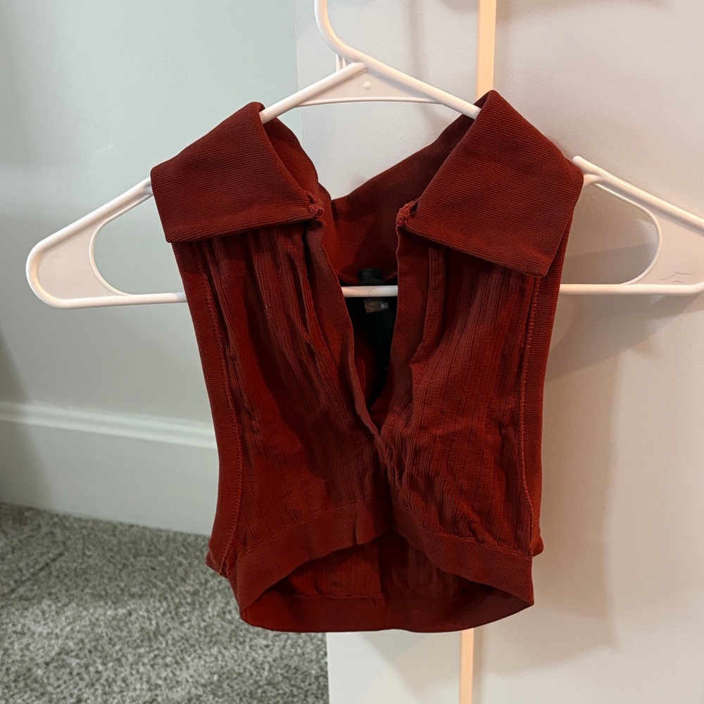 Urban Outfitters Rust Sleeveless Tank Top